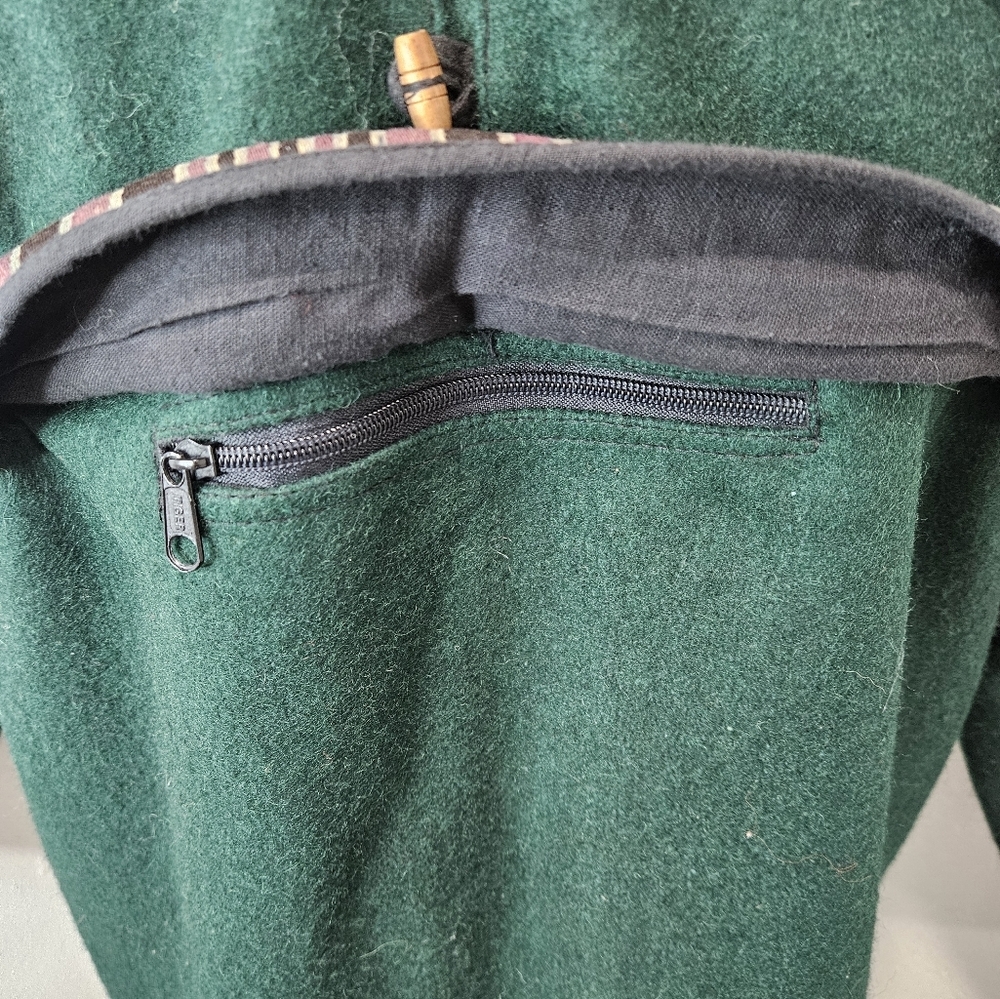 Wool Pullover Jacket Made In Nepal - image 3